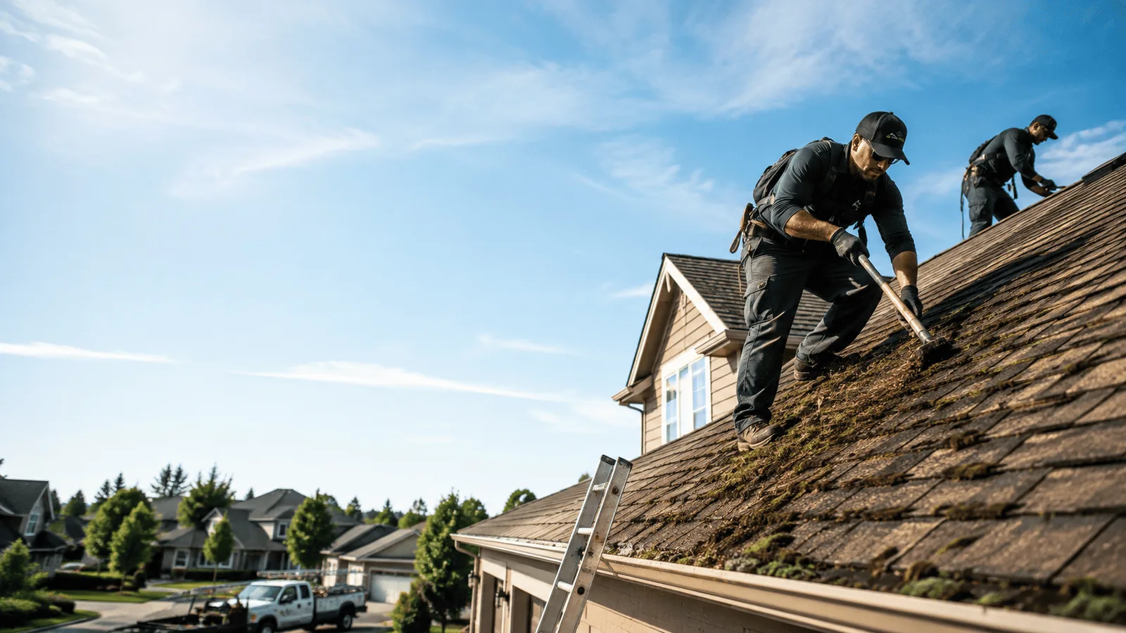 Roof Moss Removal in Lupton, AZ near me